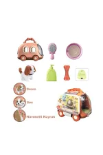 JND-6802 Taşıma Araba Çantalı Hareketli Pilli Köpek Set -Vardem Oyuncak JND-6802 Taşıma Araba Çantalı Hareketli Pilli Köpek Set -Vardem Oyuncak