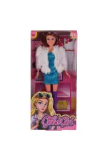 WG-66770 Parlak Elbiseli Ceketli Bebek 29 cm -Vardem WG-66770 Parlak Elbiseli Ceketli Bebek 29 cm -Vardem