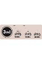 7600740418 Be Move Comfort Tricycle Beige 7600740418 Be Move Comfort Tricycle Beige