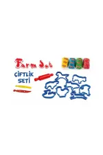 ERN-588 HEROES ORTA KUTULU ÇİFTLİK OYUN HAMURU SETİ