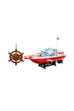 02140 Uzaktan Kumandalı Tekne Polis/İtfaiye 45 cm 02140 Uzaktan Kumandalı Tekne Polis/İtfaiye 45 cm