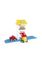 1824 FISHER PRICE ROADWAY SET with HOUSE - G 1824 FISHER PRICE ROADWAY SET with HOUSE - G