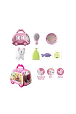 JND-6801 Taşıma Araba Çantalı Hareketli Pilli Kedi Set -Vardem Oyuncak JND-6801 Taşıma Araba Çantalı Hareketli Pilli Kedi Set -Vardem Oyuncak
