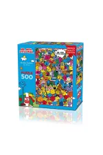 14451 PUZZLE 500 MR MEN LİSANSLI 500 PARÇA YETİŞKİN PUZZLE