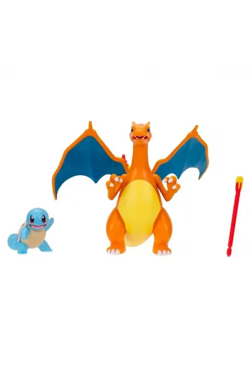 POK PKW2283 Pokemon Battle 2li Figür - Squirtle Charmander POK PKW2283 Pokemon Battle 2li Figür - Squirtle Charmander