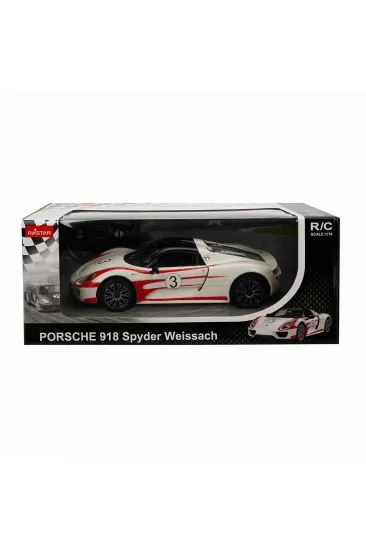 70710 1:14 Uzaktan Kumandalı Porsche 918 Spyder Weissach Işıklı Araba 32 cm 70710 1:14 Uzaktan Kumandalı Porsche 918 Spyder Weissach Işıklı Araba 32 cm