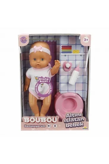 2030121 Sunman, Boubou Altını Islatan ve Konuşan Bebek Seti 30 cm 2030121 Sunman, Boubou Altını Islatan ve Konuşan Bebek Seti 30 cm