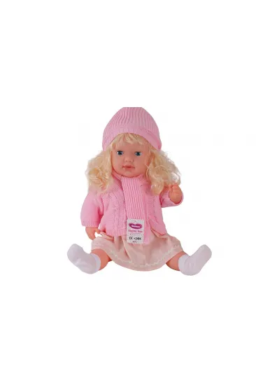 7959 60 CM TRİKOLU HIRKALI SAÇLI BÜYÜK BEBEK 7959 60 CM TRİKOLU HIRKALI SAÇLI BÜYÜK BEBEK