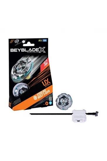 BEY26000 Beyblade Tekli Set X UX Sterling Wolf 3-80FB - TP1674 BEY26000 Beyblade Tekli Set X UX Sterling Wolf 3-80FB - TP1674