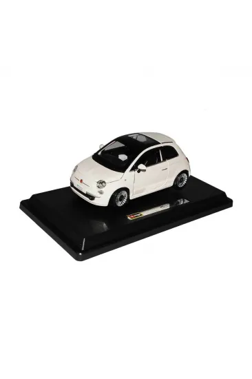 22106 Burago 1:24 Fiat 500 2007 Model Araba 22106 Burago 1:24 Fiat 500 2007 Model Araba
