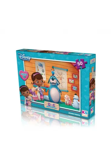 DOC709 Doc McStuffins 50 Parça Puzzle -KS Puzzle DOC709 Doc McStuffins 50 Parça Puzzle -KS Puzzle