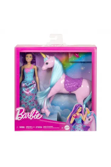 HYT62 Barbie ve Tek Boynuzlu Atı HYT62 Barbie ve Tek Boynuzlu Atı