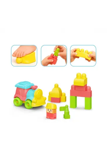 04122 YUMUŞAK BLOKİ BLOKLAR TREN SET 24 PARÇA 04122 YUMUŞAK BLOKİ BLOKLAR TREN SET 24 PARÇA