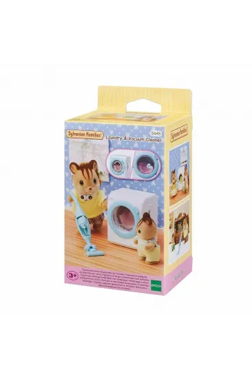 5445 Sylvanian Families Çamaşır Makinesi ve Süpürge +3 yaş figür dahil değil 5445 Sylvanian Families Çamaşır Makinesi ve Süpürge +3 yaş figür dahil değil