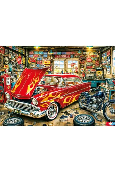 20104 PUZZLE 500 CLASSİC GARAGE LİFE