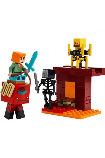 21266 Lego Minecraft Nether Lav Savaşı 99 parça +6 yaş 21266 Lego Minecraft Nether Lav Savaşı 99 parça +6 yaş