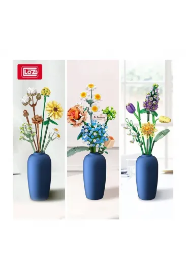 LZ1670 LOZ Eternal Flowers Serisi - ''Kar Sonrası İlk Güneş'' 646 Parça Yapım Seti LZ1670 LOZ Eternal Flowers Serisi - ''Kar Sonrası İlk Güneş'' 646 Parça Yapım Seti