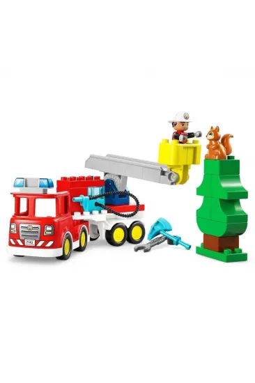 10473 Lego Duplo Hortumlu İtfaiye Aracı ve İtfaiyeci 28 parça +2 yaş 10473 Lego Duplo Hortumlu İtfaiye Aracı ve İtfaiyeci 28 parça +2 yaş