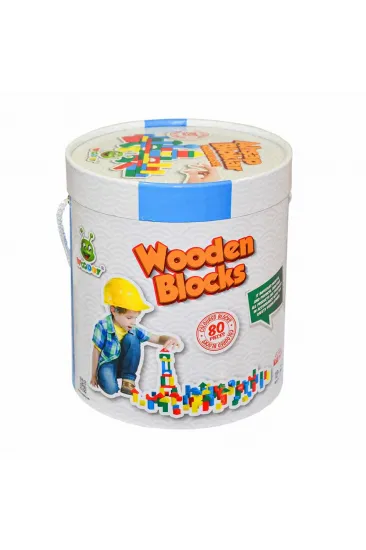 KR014 Woodoy 80 Parça Büyük Kovalı Bloklar KR014 Woodoy 80 Parça Büyük Kovalı Bloklar