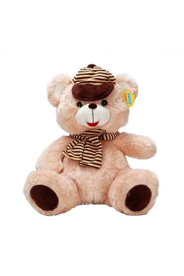 1001521 SUN-SABC-JNH-PFF-SK PELUŞ AYI OTURAN ŞAPKALI ATKILI 50CM 2R 1001521 SUN-SABC-JNH-PFF-SK PELUŞ AYI OTURAN ŞAPKALI ATKILI 50CM 2R