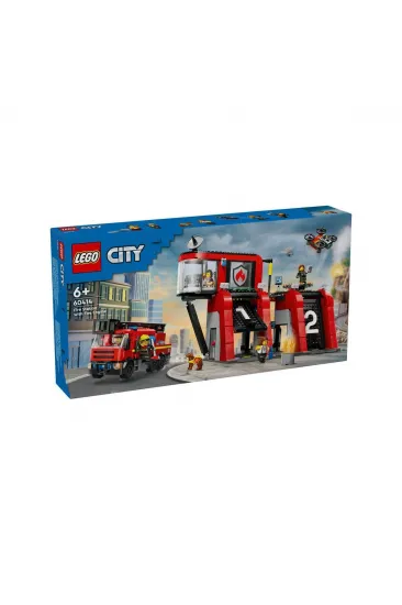 60414 Lego City İtfaiye Kamyon ve İtfaiye Merkezi 843 parça +6 yaş 60414 Lego City İtfaiye Kamyon ve İtfaiye Merkezi 843 parça +6 yaş