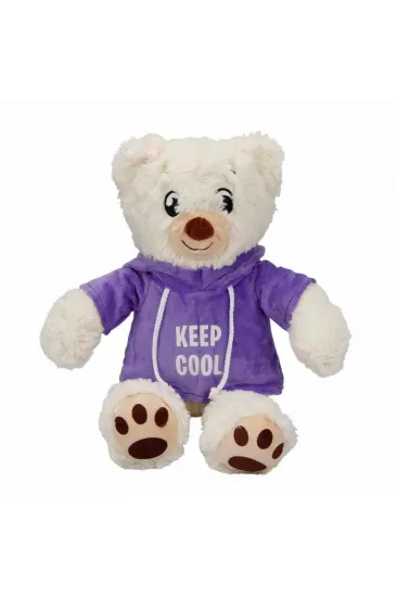 3192 Kapüşonlu Peluş Ayı 30 cm -Sunman 3192 Kapüşonlu Peluş Ayı 30 cm -Sunman