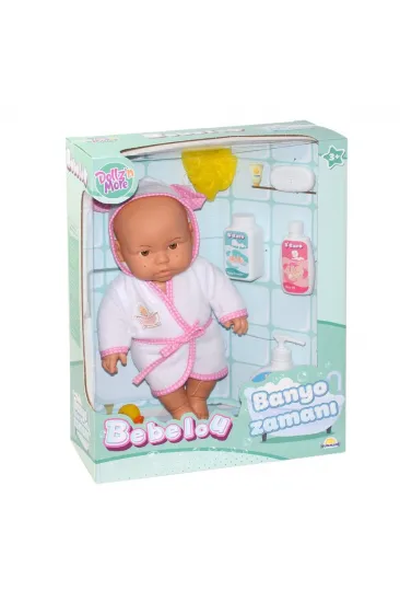 030031 Sunman, Bebelou Banyo Zamanı Bebek Seti, 35 cm / +3 yaş 030031 Sunman, Bebelou Banyo Zamanı Bebek Seti, 35 cm / +3 yaş