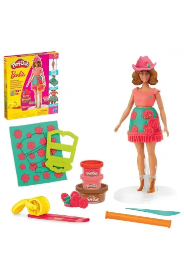 G1360 Play-Doh Barbie Çiçek Desenleri ve Püsküller Hamur Oyun Seti +3 yaş G1360 Play-Doh Barbie Çiçek Desenleri ve Püsküller Hamur Oyun Seti +3 yaş