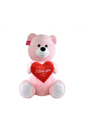1028P Oturan Sevimli Ayı Pembe 80 cm 1028P Oturan Sevimli Ayı Pembe 80 cm