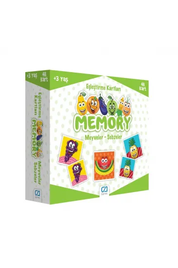 CA 5040 CA Games, Memory Meyveler Sebzeler CA 5040 CA Games, Memory Meyveler Sebzeler