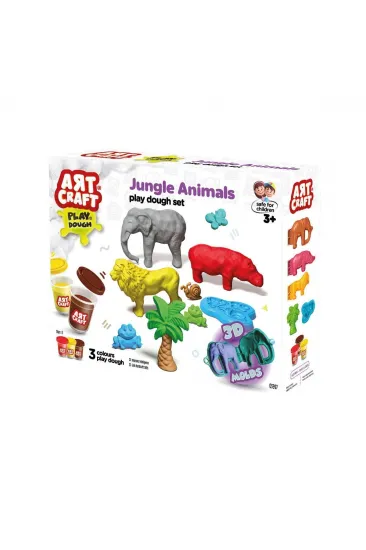 03997 Art Craft Orman Hayvanları Hamur Set 168 Gr -Fentoys 03997 Art Craft Orman Hayvanları Hamur Set 168 Gr -Fentoys