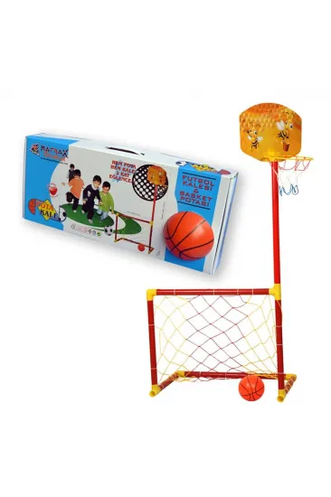 224 Portatik Kale ve Basket Potası -Akçiçek Oyuncak 224 Portatik Kale ve Basket Potası -Akçiçek Oyuncak