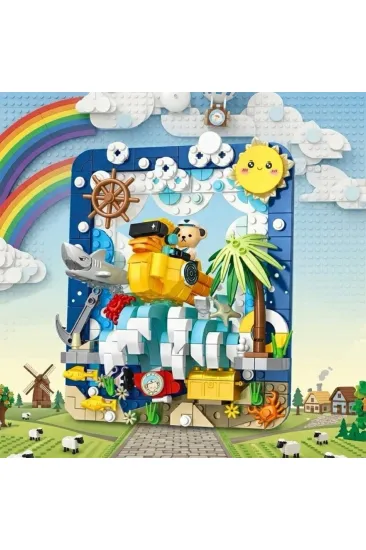 P881503 PANLOS TEDDY AYI RESİM 417 PARÇA BLOCK OYUNCAK P881503 PANLOS TEDDY AYI RESİM 417 PARÇA BLOCK OYUNCAK