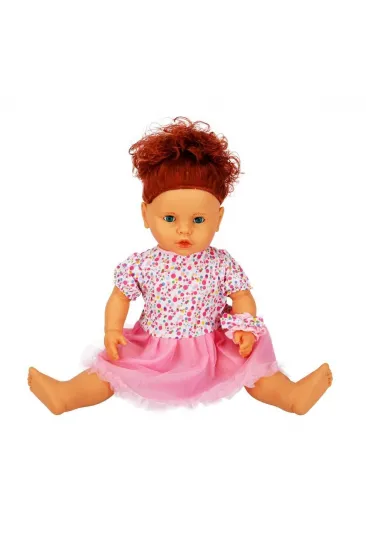 1060011 Lila Sesli Saçlı Et Bebek 60 cm 1060011 Lila Sesli Saçlı Et Bebek 60 cm