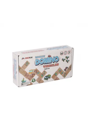 RD5649 Ahşap Domino Oyunu Araçlar -Redka