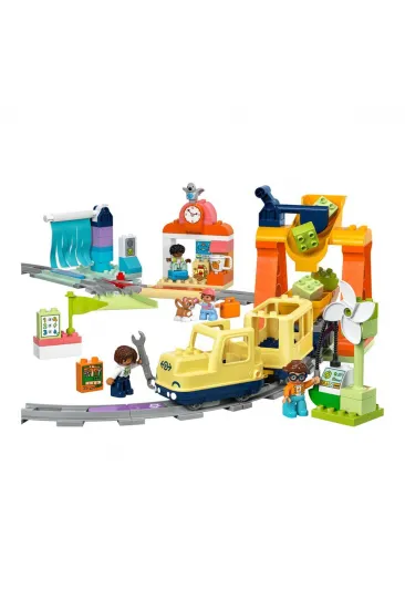 10428 Lego Duplo Büyük İnteraktif Mahalle Treni 103 parça +3 yaş 10428 Lego Duplo Büyük İnteraktif Mahalle Treni 103 parça +3 yaş