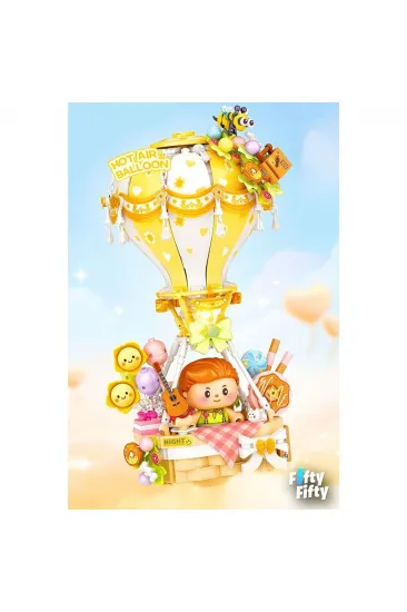 LZ-4113 LOZ SARI HAVA BALONU 750 PARÇA BLOCK OYUNCAK LZ-4113 LOZ SARI HAVA BALONU 750 PARÇA BLOCK OYUNCAK