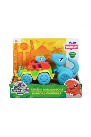73251 Tomy - Jurassic World Dino ve Renkli Araç +12 ay 73251 Tomy - Jurassic World Dino ve Renkli Araç +12 ay