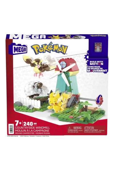 HKT21 MEGA™ Pokémon™ Countryside Windmill - Yel Değirmeni Kasabası Seti 240 parça +7 yaş HKT21 MEGA™ Pokémon™ Countryside Windmill - Yel Değirmeni Kasabası Seti 240 parça +7 yaş