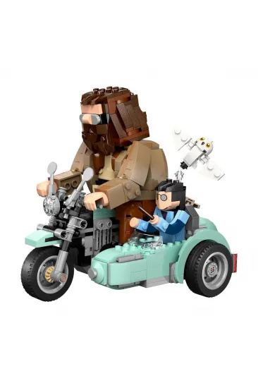 76443 Lego Harry Potter-Hagrid ve Harrynin Motosiklet Yolculuğu 617 parça +9 yaş