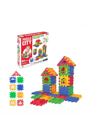 Puzzle City 64 Parça Puzzle City 64 Parça