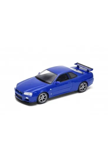 24108 WELLY 1 24 NISSAN SKYLINE GT-R R34 24108 WELLY 1 24 NISSAN SKYLINE GT-R R34