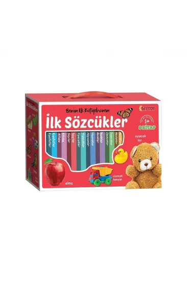 2090 Dıytoy, İlk Kütüphanem-İlk Sözcükler 8'Li Mini Kitap Seti 2090 Dıytoy, İlk Kütüphanem-İlk Sözcükler 8'Li Mini Kitap Seti
