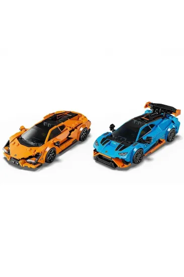 77238 Lego Speed Champ. Lamborghini Revuelto ve Huracán STO 607 parça +10 yaş