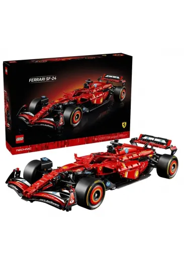 42207 Lego Technic Ferrari SF-24 F1 Araba 1361 parça +18 yaş