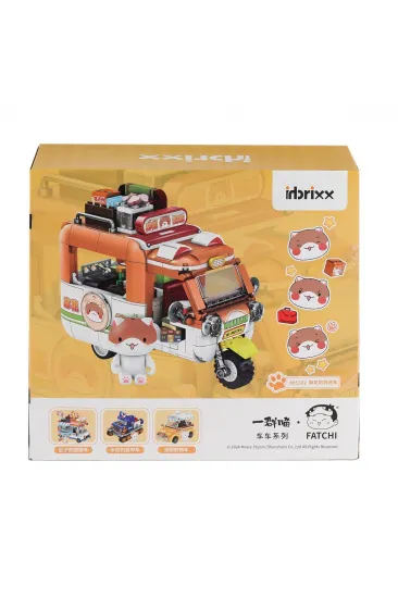 P885302 PANLOS Brick - One Meow Serisi - Mahua'nın Kargo Aracı 615 Parça Yapım Seti P885302 PANLOS Brick - One Meow Serisi - Mahua'nın Kargo Aracı 615 Parça Yapım Seti