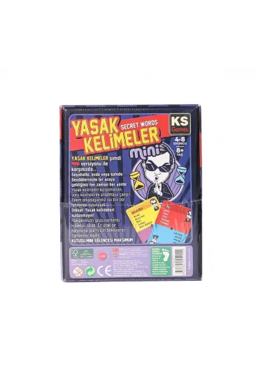 25115 Mini Yasak Kelimeler Oyunu -KS Games 25115 Mini Yasak Kelimeler Oyunu -KS Games