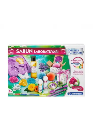 64433 Bilim ve Oyun - Sabun Laboratuvarı +8 yaş 64433 Bilim ve Oyun - Sabun Laboratuvarı +8 yaş