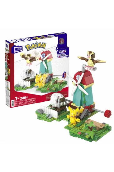 HKT21 MEGA™ Pokémon™ Countryside Windmill - Yel Değirmeni Kasabası Seti 240 parça +7 yaş HKT21 MEGA™ Pokémon™ Countryside Windmill - Yel Değirmeni Kasabası Seti 240 parça +7 yaş
