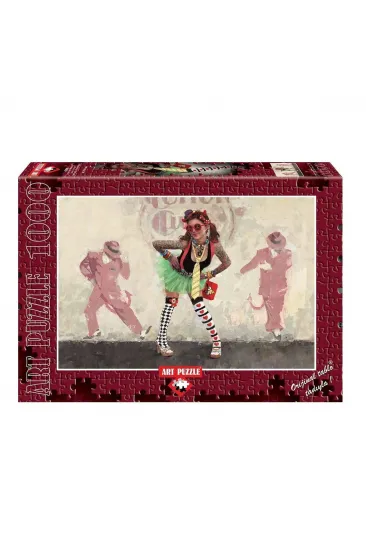 4355 Art Puzzle Şeytan Mı? Melek Mi? 1000 Parça Puzzle 4355 Art Puzzle Şeytan Mı? Melek Mi? 1000 Parça Puzzle